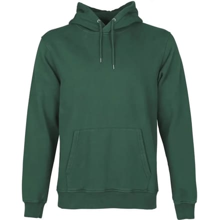 Hooded sweatshirt Colorful Standard Classic Organic emerald green