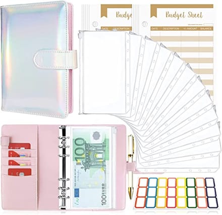 Budgetplanner - Budget planner, money sleeves, ring binder, financial planner,
