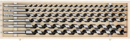 Sthor Serie - Lang Houtborenset - 460 mm - 6 Stuks - Precisieboren