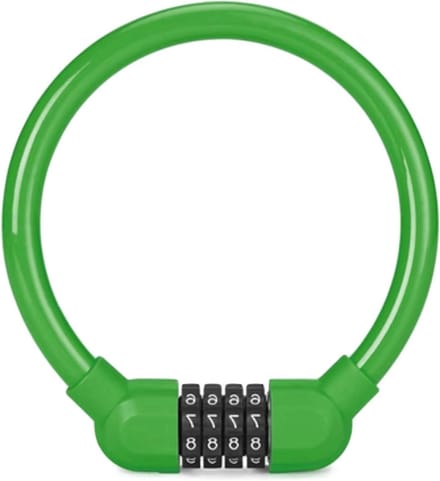 Antidiefstalslot Viercijferig - Codeslot Mini - Fiets Beveiligen - Verbeterde Beveiliging - 140x130mm - Groen