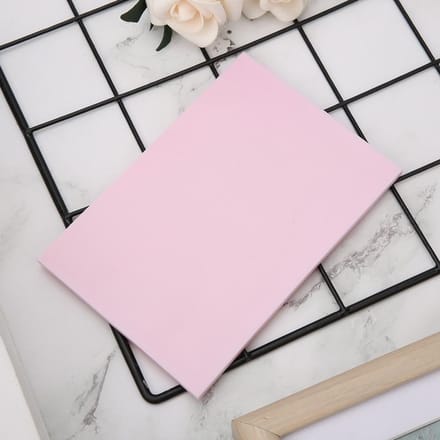 Jelly Rubberen Stempel Dun Uitsnijblok voor Doe-het-zelf Handgemaakte Rubberen StempelsRoze roze