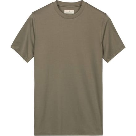 Thomas Maine T-Shirt Crew Neck Solid Color Liquid Cotton Soft Green / male