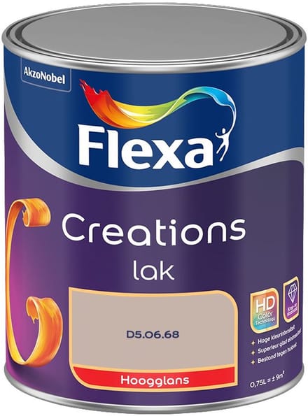 Flexa - Creations Lak Hoogglans - D5.06.68 - Mengverf - 750 Ml