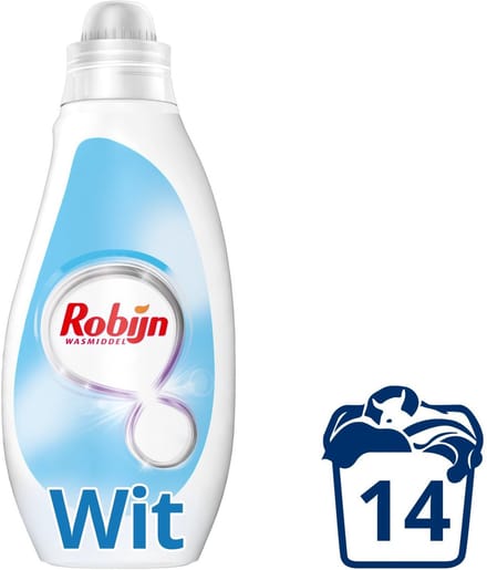 Robijn Vloeibaar Wasmiddel | Wit | 14 wasbeurten | 700ML