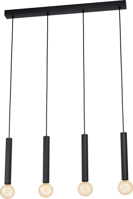 EGLO Cortenova - Hanglamp - E27 - 84 cm - Zwart