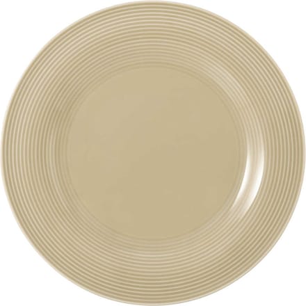 Seltmann Weiden Beat Sandbeige Ronde eetbord 27,5 cm