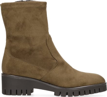 Van Dalen - Arita stretch enkellaars - Khaki - 41