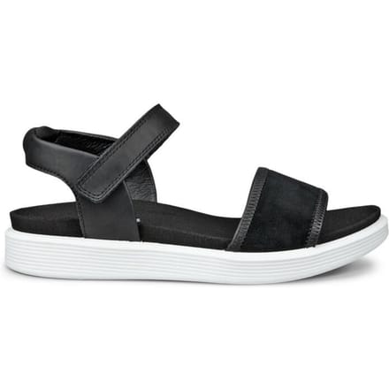 ECCO SOFT SANDAL W Dames Sandalen - Zwart