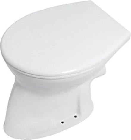 Plieger Brussel closetpot vlakspoel PK 35x46.5cm wit