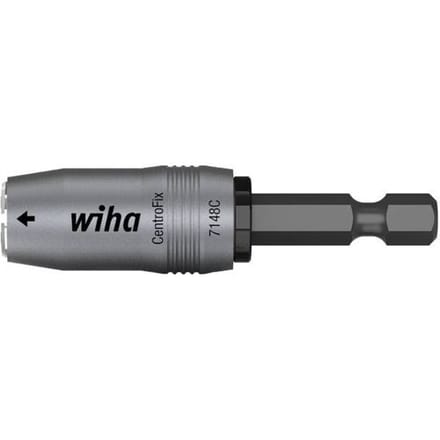 Wiha Magnetische Bithouder CentroFix Force 60mm (¼″) mechanisch vergrendelbaar - 39133