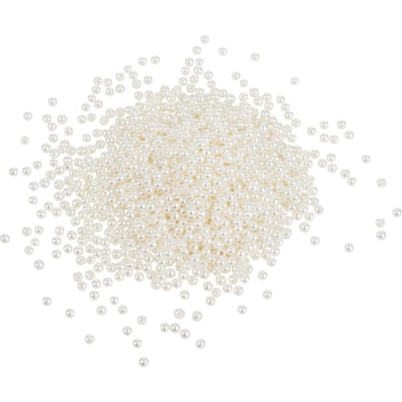 VBS Waskralen, Ø 3 mm, 1.250 stuks - Crèmewit