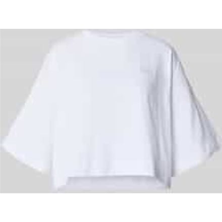 Boxy fit T-shirt van puur katoen