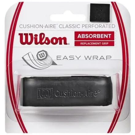 Wilson Cushion-Aire Classic Perforated Verpakking 1 Stuk-Zwart