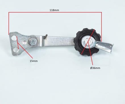 Buzzetti fiets positie kettingspanner voor MBK bromfiets 51 0338 Nieuw