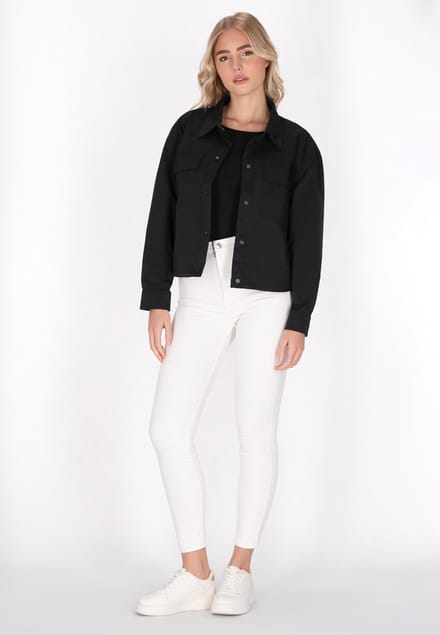 Schmuddelwedda Blouson Dames zwart