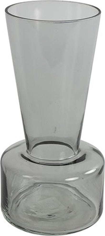 Countryfield Vaas Ellie glas L10B10H20CM l.grijs