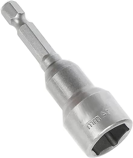 Magnetische Moer Driver Set 5-19mm - 1/4" Hex Shank Bit voor Boren, Moeren en Impact Socket Adapter 14mm Grijs