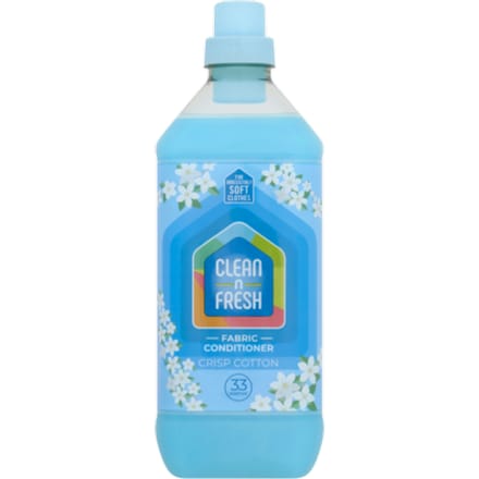 Clean & Fresh Crisp Cotton Fabric Conditioner – 1000ml
