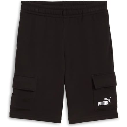 Puma Ess No. 1 Logo Cargo Shorts Zwart 7-8 Years Kinderen