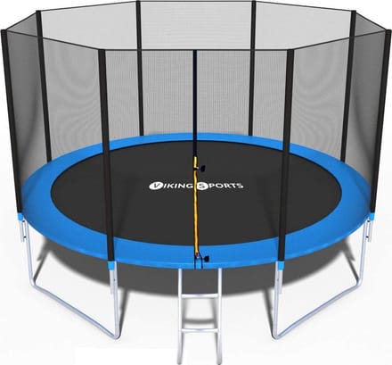 Viking Choice - Trampoline 404 cm - tot 180 kg - Blauw