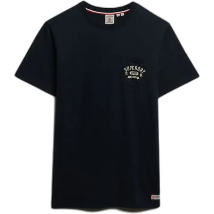 Superdry - Vintage Prep Relaxed Pocket T-shirt - Heren - T-shirts