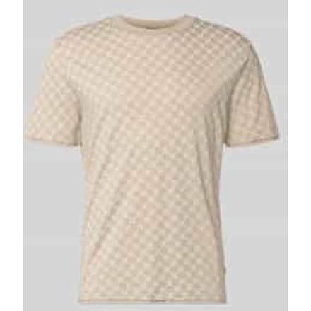 T-shirt met logomotief en ronde hals