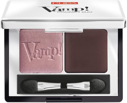 Vamp! Compact Duo Eyeshadow 002 Pink Earth 2.2 g – Eyeshadow, Long-Lasting, For Women, Pink, Suitable For Daily Makeup
