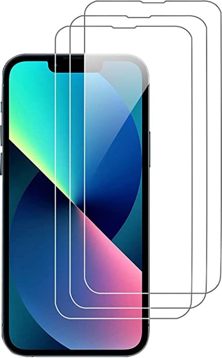 Screenprotector Geschik voor iPhone 13/13 Pro gehard glas 3-pack