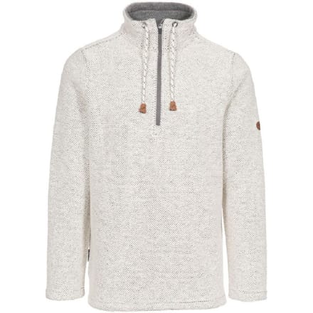 Trespass Heren Falmouthfloss Sweatshirt (Gebroken wit)