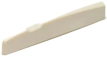 Graph Tech PQ 9276 C0 TUSQ Acoustic Guitar Saddle vlak, gecompenseerd, 3" lang