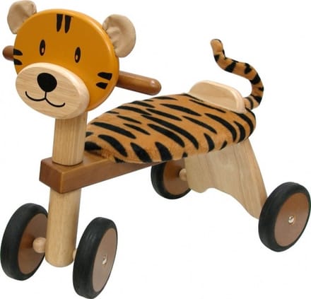 Loopfiets Tijger Junior Bruin/Blank