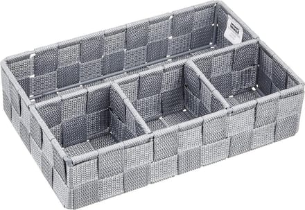 Wenko Badkameropberger Adria - Organizer - Bruin - 17x6,5x26cm