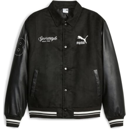 Herenjack Puma 621788_varsity_jacket_nero