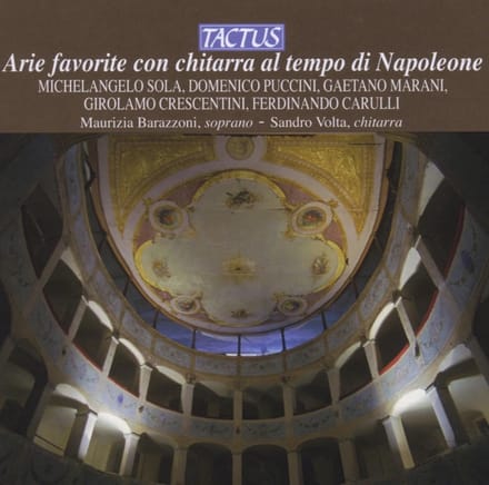 Sandro Volta & Maurizia Barazzani - Arie Favorite Con Chitarra Al Tempo Di Napoleone (CD)