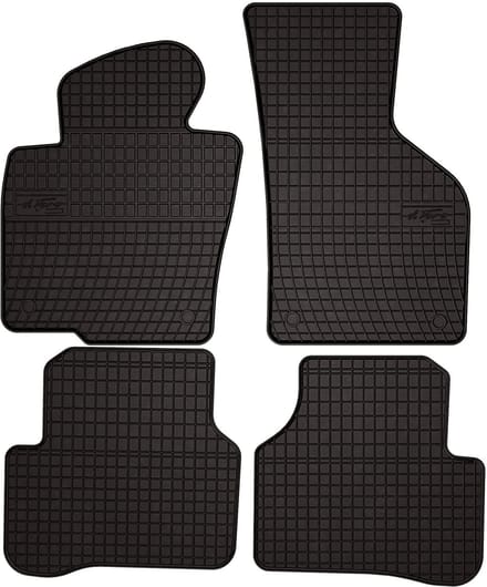 Wielganizator SolidPRO Serie - Rubber Automatten - Volkswagen Passat CC (2008-2012) - Zwart - Perfecte Pasvorm