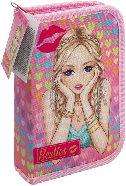 Besties etui 28-delig - Gevulde pennenzak voor kinderen.