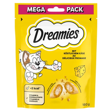 Catisfactions Kattensnack 180 g - Voordeelpakket: 6 x met Kaas