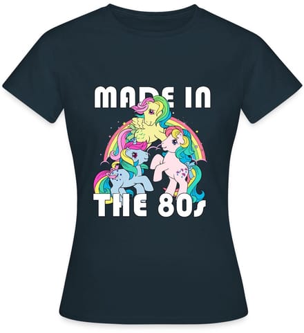 My Little Pony Retro Made In The 80's T-Shirt Dames