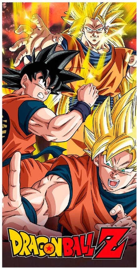 Dragon Ball Z Strandlaken - Badlaken - Microvezel - 70x140 cm - Sneldrogend