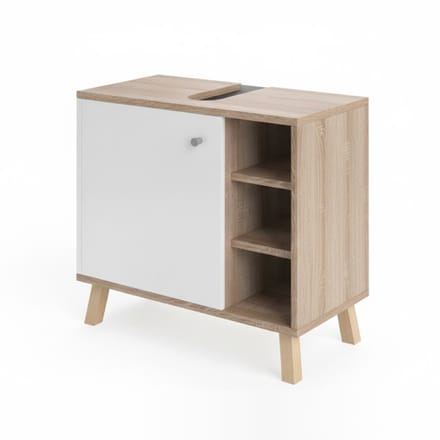 Vicco Senyo Wastafelonderkast – 60 x 54 cm Wit