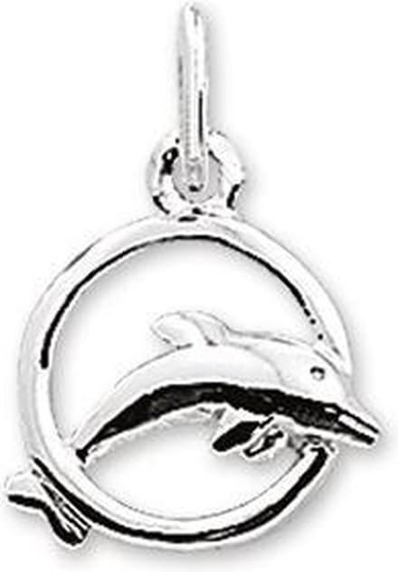Zilver Gerhodineerd Hanger dolfijn - PSN1323145