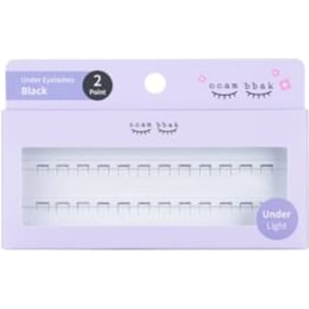 ccam bbak - Original Eyelash 2 Points - 13 Types Under Light Black