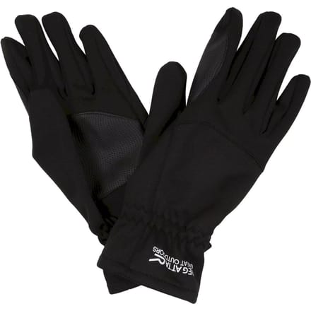 Regatta Unisex Adult III Softshell handschoenen (Zwart)