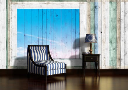 Poster | Blauw | 104 x 70,5 cm