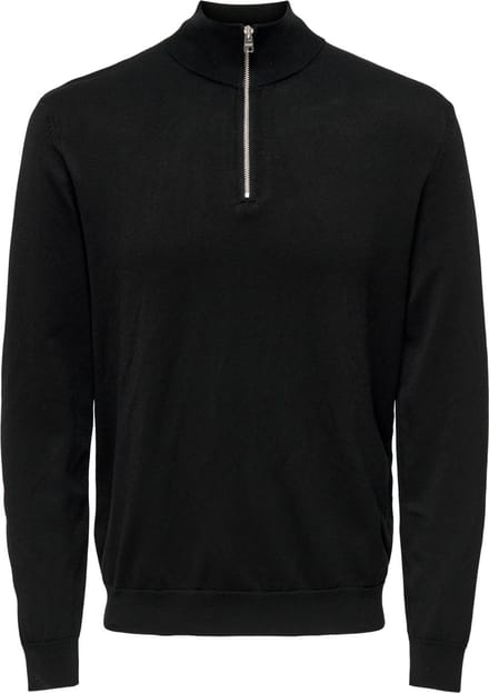 ONLY & SONS ONSWYLER LIFE LS HALF ZIP KNIT Heren Trui - Maat L
