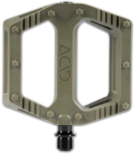 ACID Platte Pedalen C6-ZP OLIVE