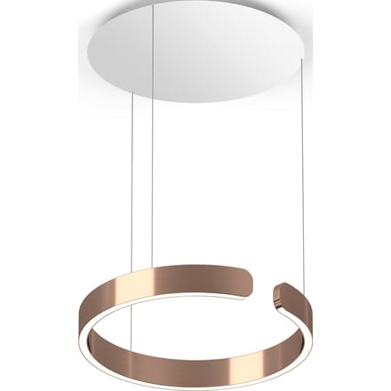 Occhio - Mito Sospeso 40 up Hanglamp - roségoud - variabel - met Occhio Air - table/wide