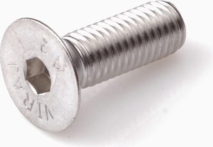 Inbusbout rvs A2 pk M6 x20mm DIN7991