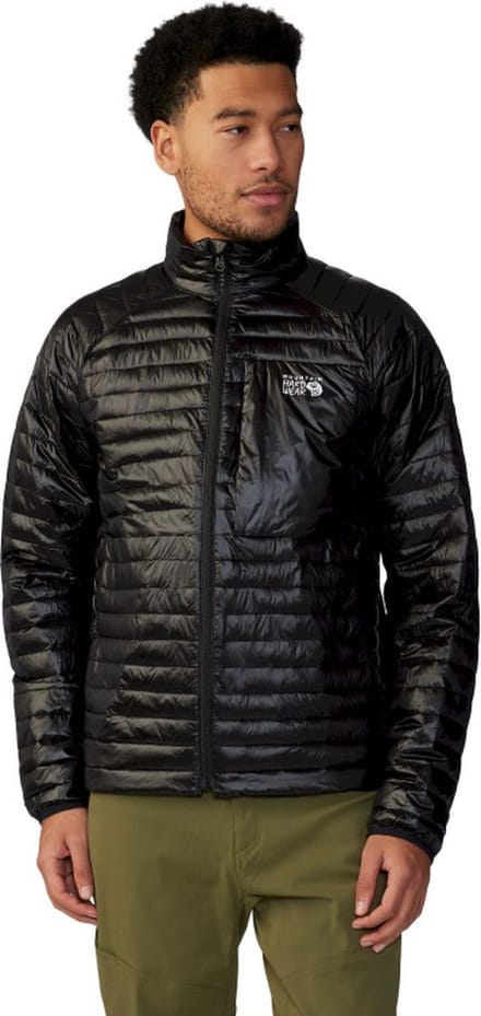 Mountain Hardwear Ventano Hoody Jacket - Donsjack - Heren Black - old M