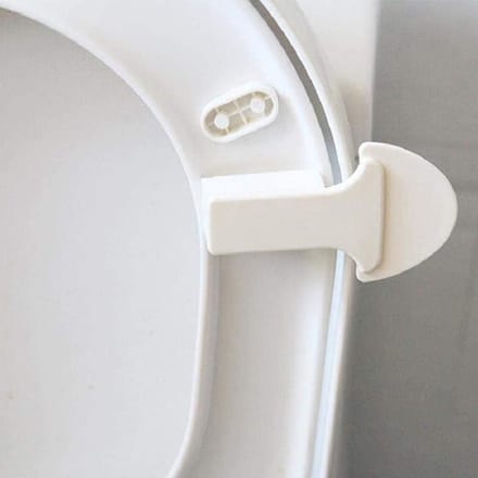 Hygienische Toiletbril Lifter - Handgreep voor WC Deksel - Wit ABS